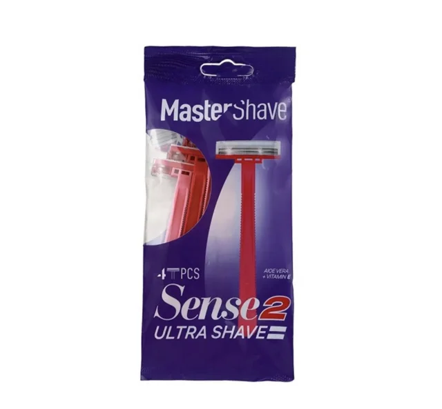خود تراش مستر شیو مدل sense 2 بسته 4 عددی
