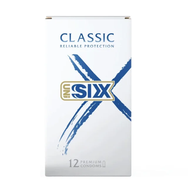 کاندوم سیکس مدل Classic بسته 12 عددی